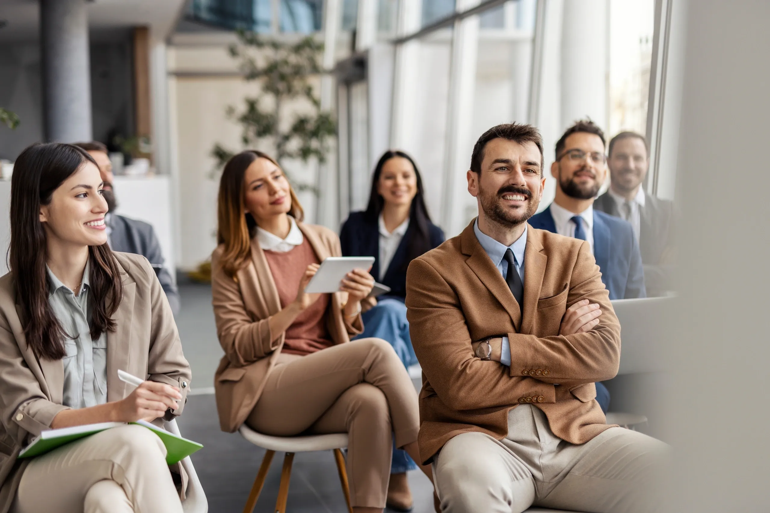 business leaders training group friendly